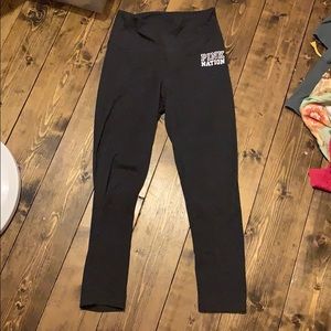 dark grey leggings from pink